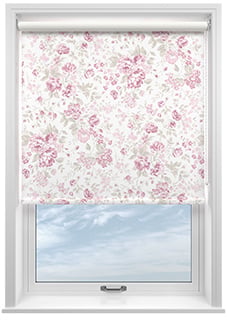 Shabby Chic by Rachel Ashwell Romantic Rose (Blackout), Pink - Roller Blind